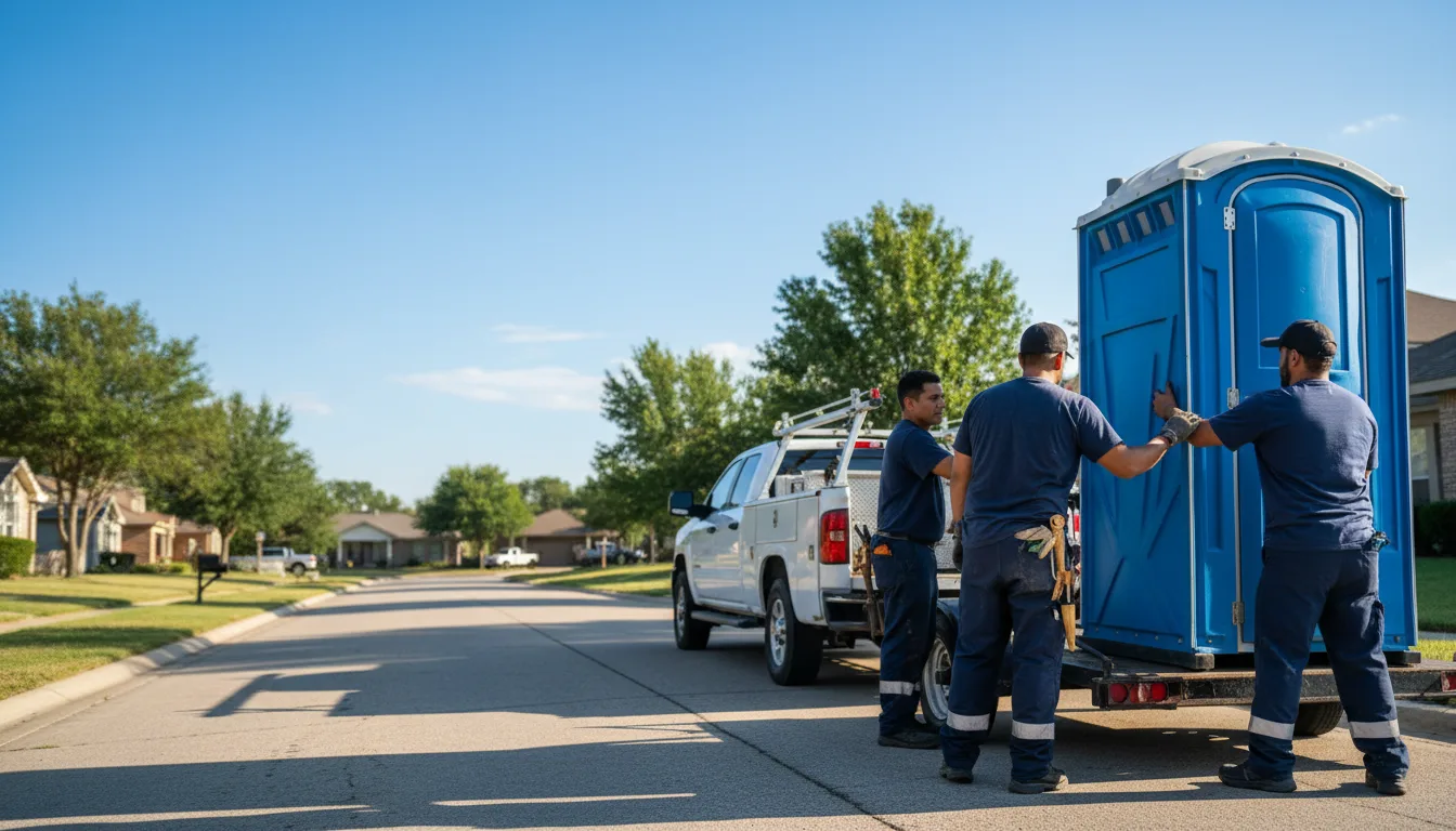 Portable Toilet Rental in Justin, TX near me